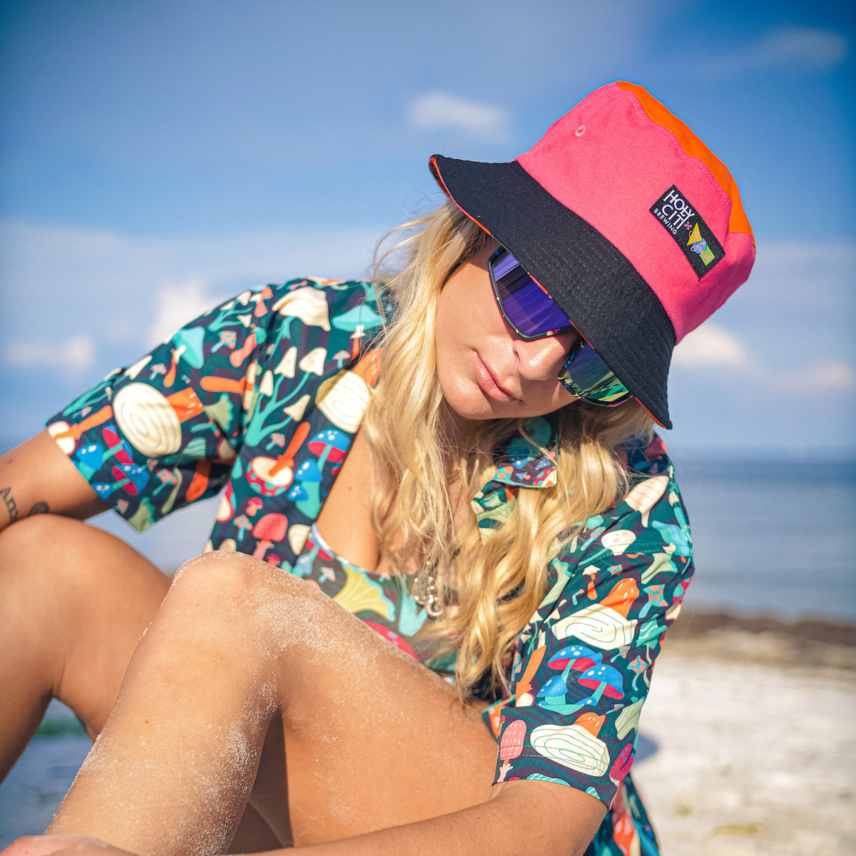 Holy City - Reversible Bucket Hat