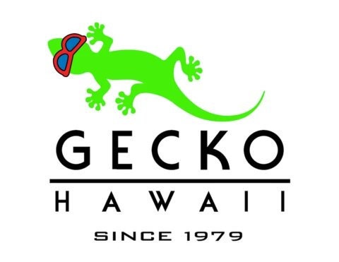 GECKO HAWAII Neon Green Visor Shade Sunglasses