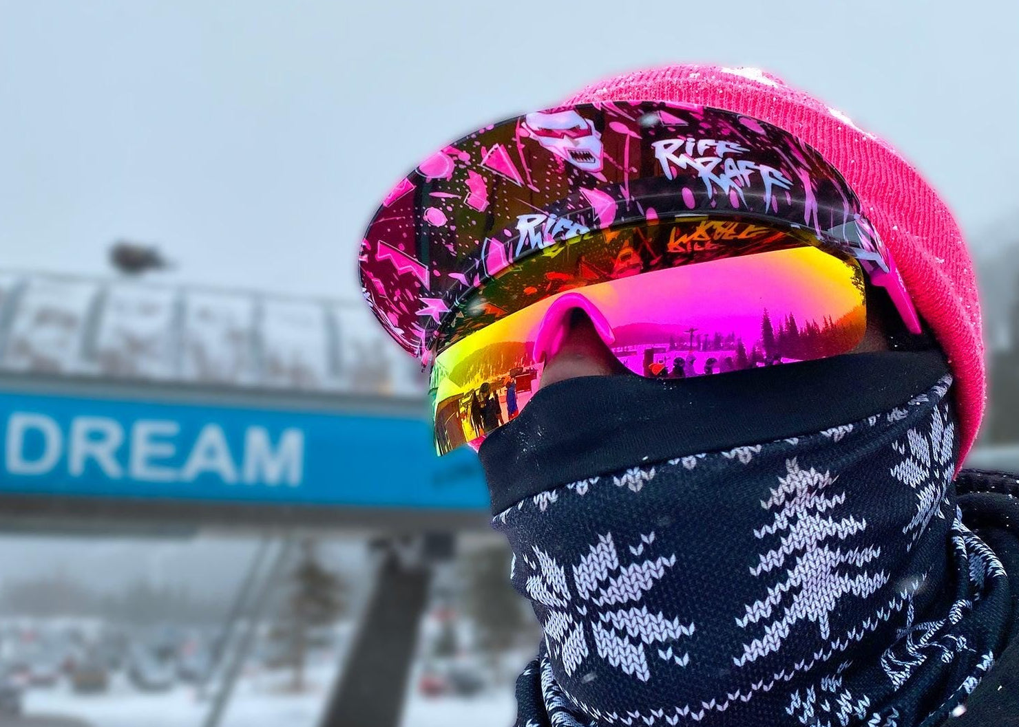 The Neon Icons - Visor Shades