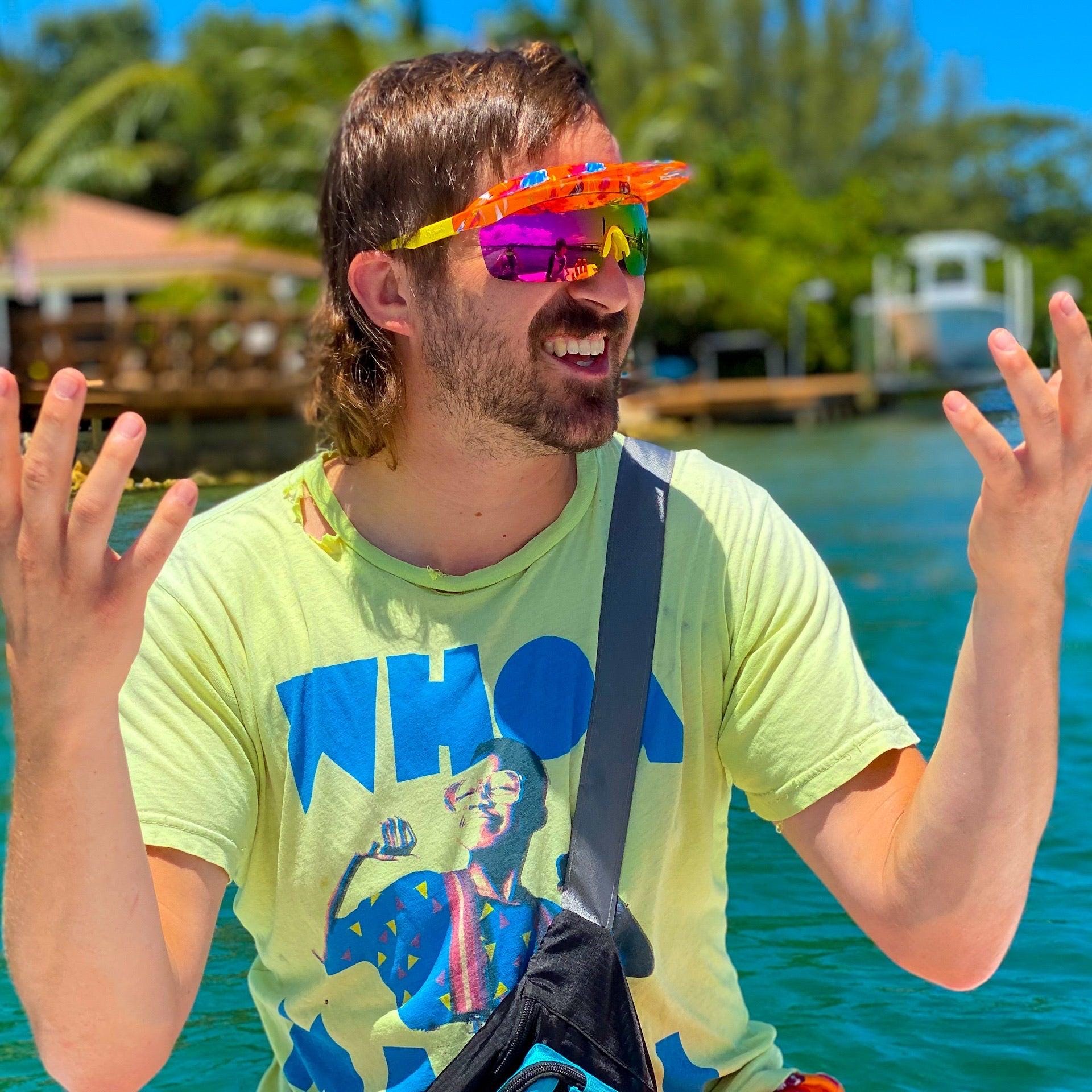 The Surfin' Birds - Visor Shades