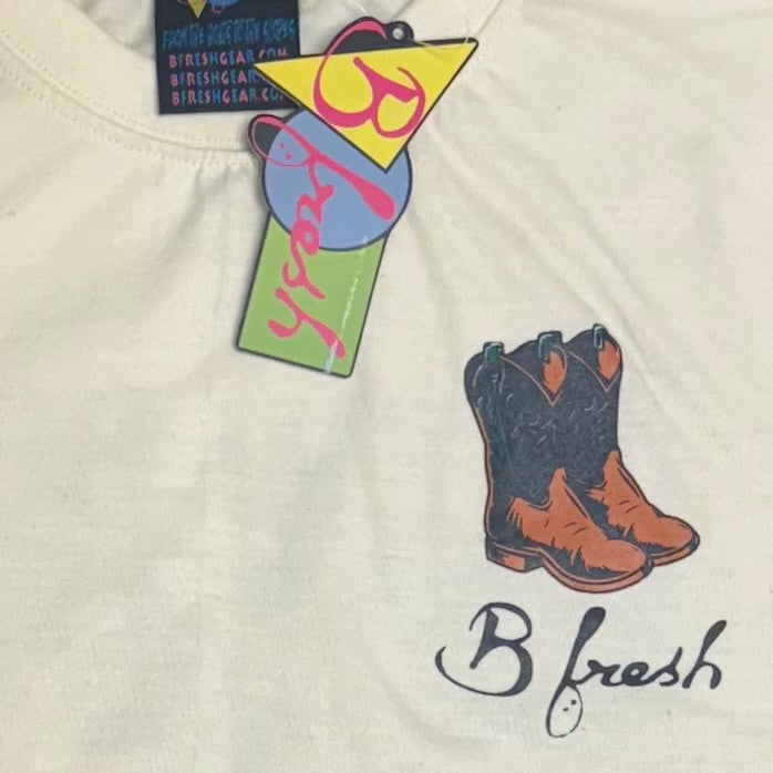 new boot goofin western t-shirt