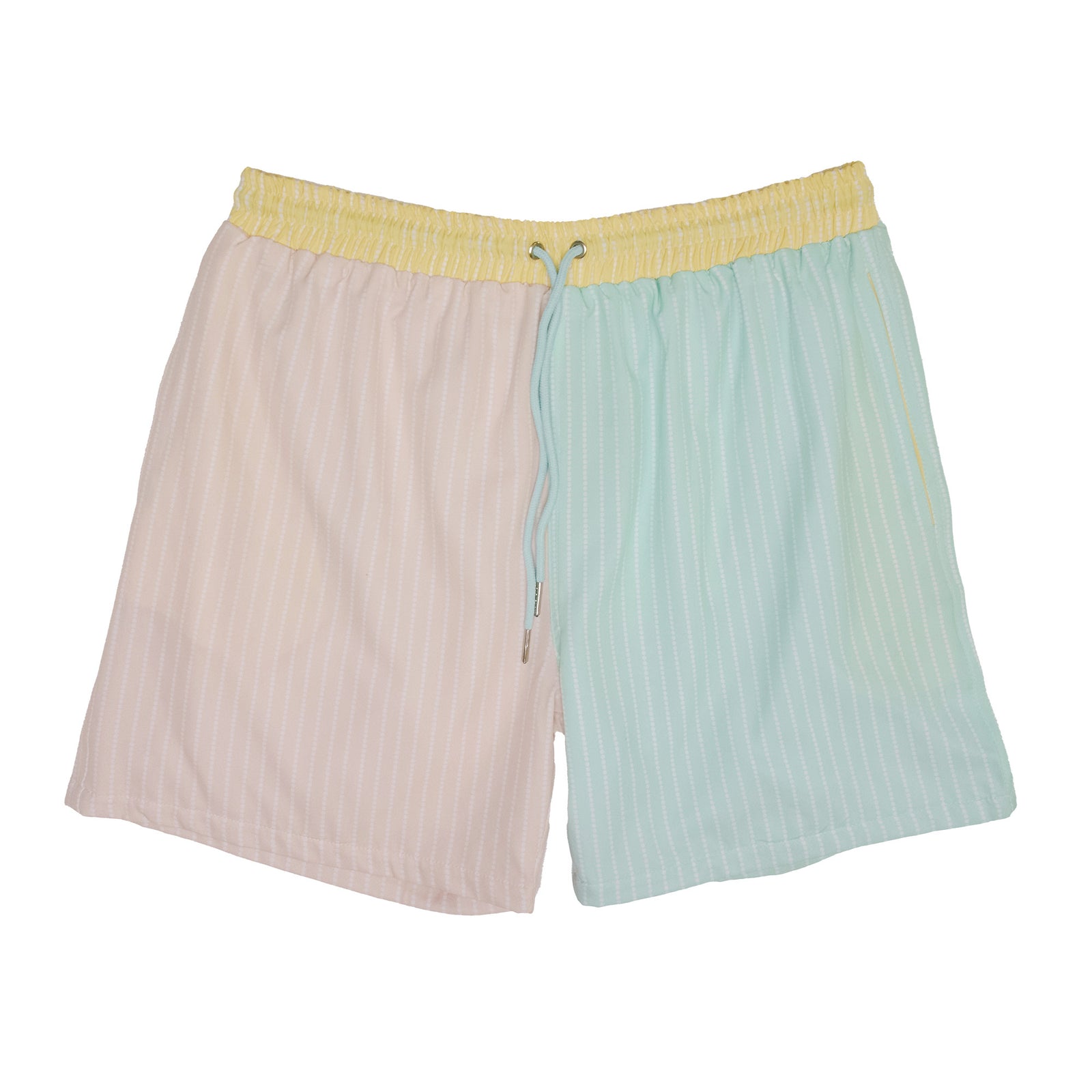 short shorts with pin stripes 