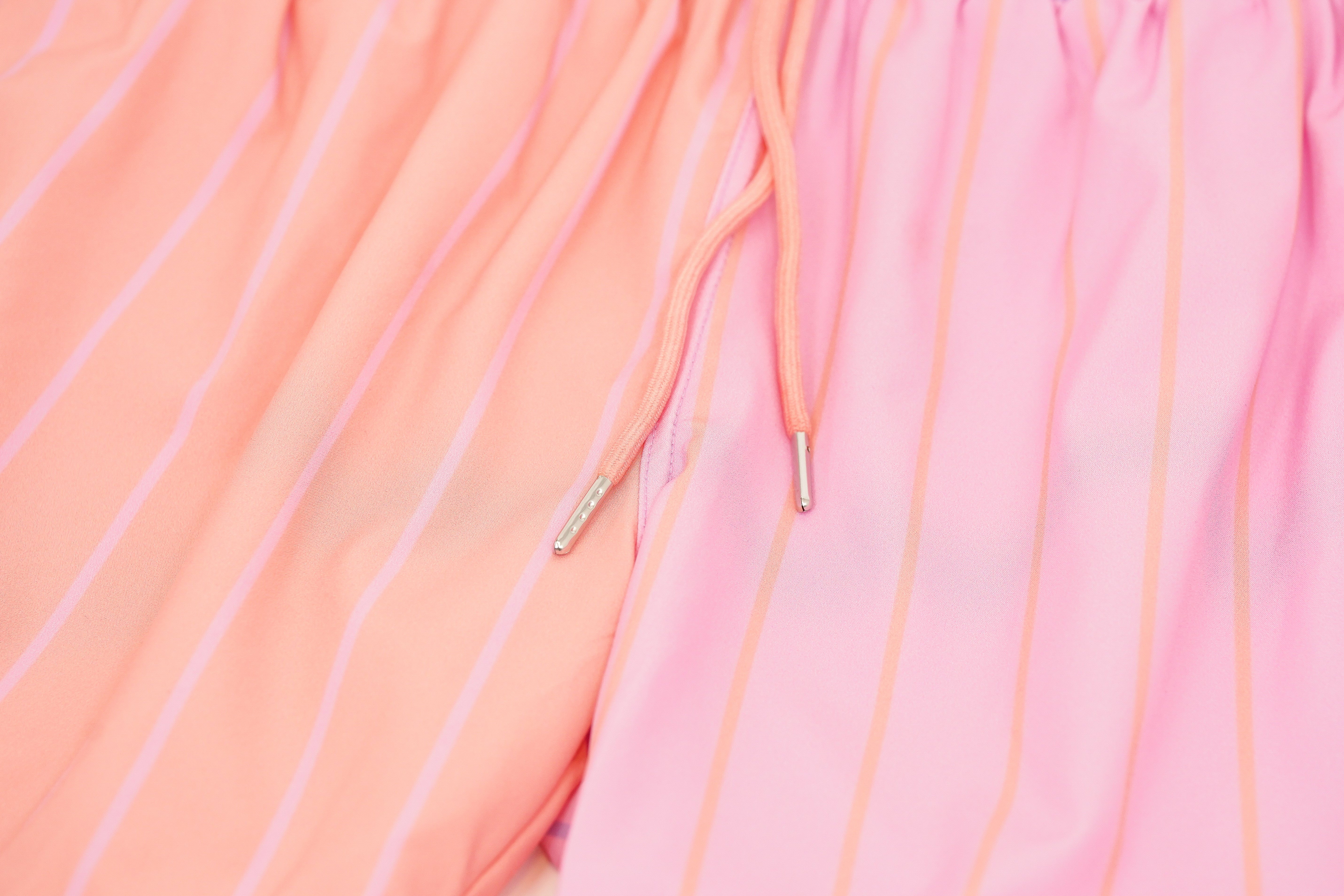 peach and pink quick dry swim 