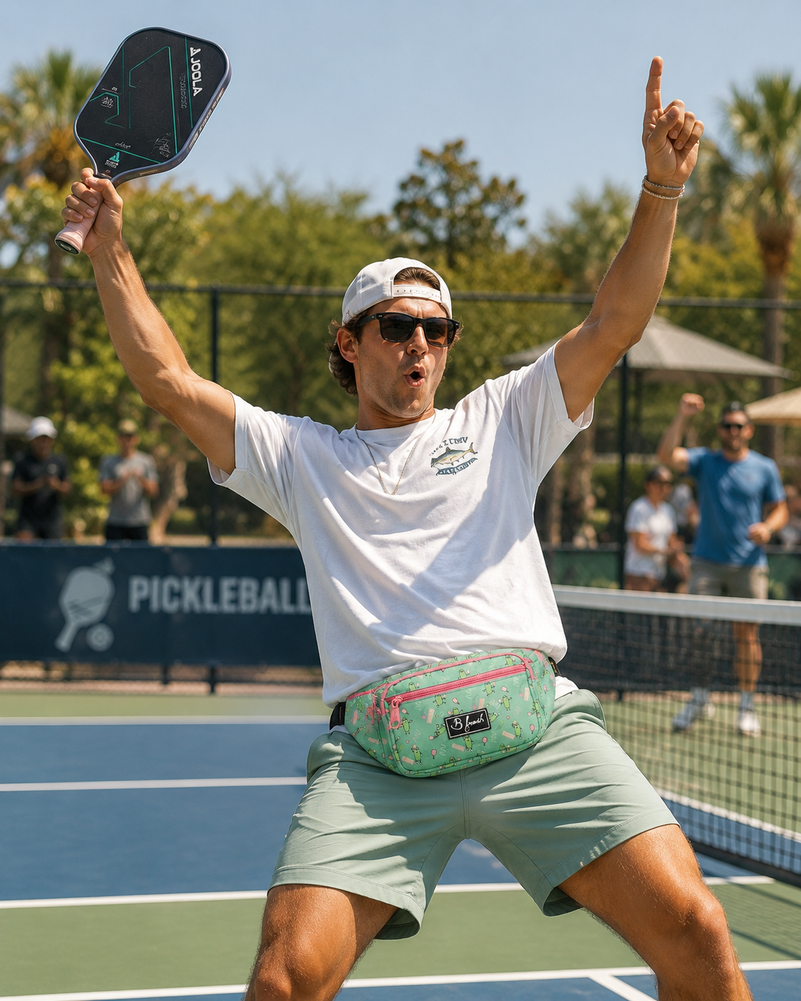 Pickle Boy Green - Retro Fanny Pack