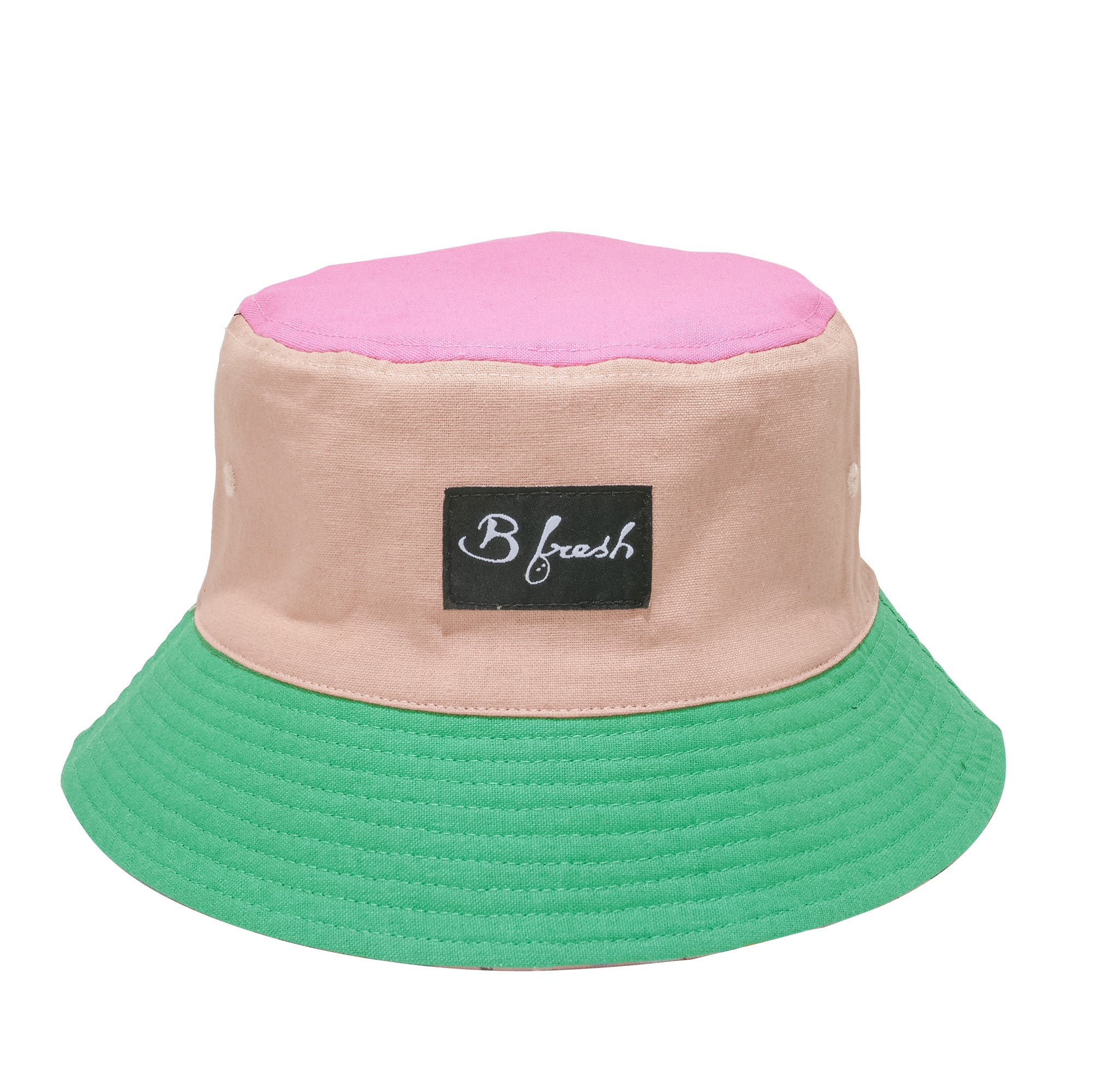 reversible flamingo bucket hat