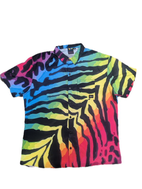 Rainbow Safari - Stretch Shirt - B Fresh Gear