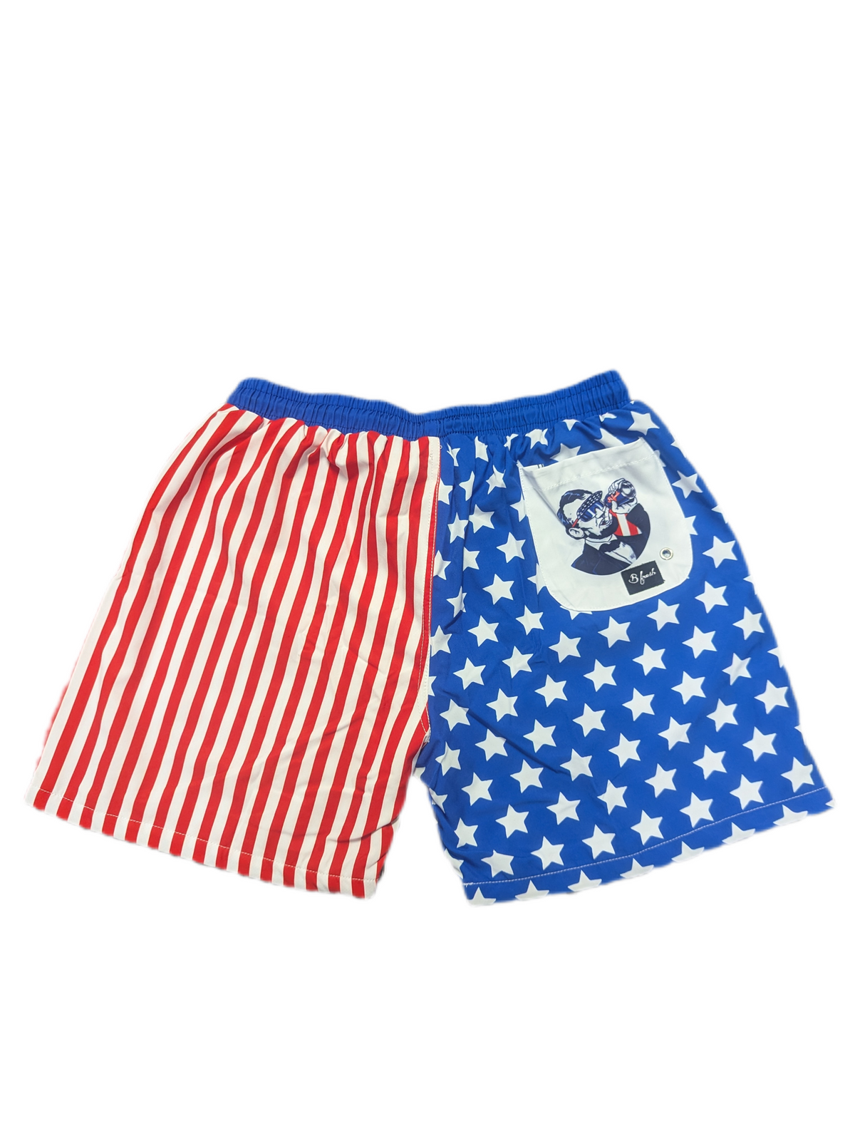 Abe Drinkin&#39; Stars &amp; Stripes Swim Trunks