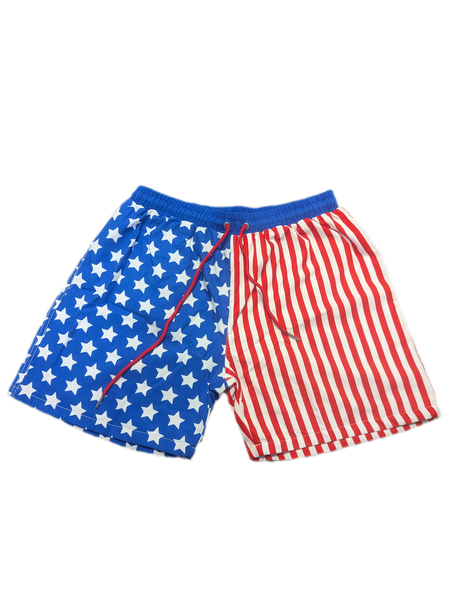 Abe Drinkin' Stars & Stripes Swim Trunks