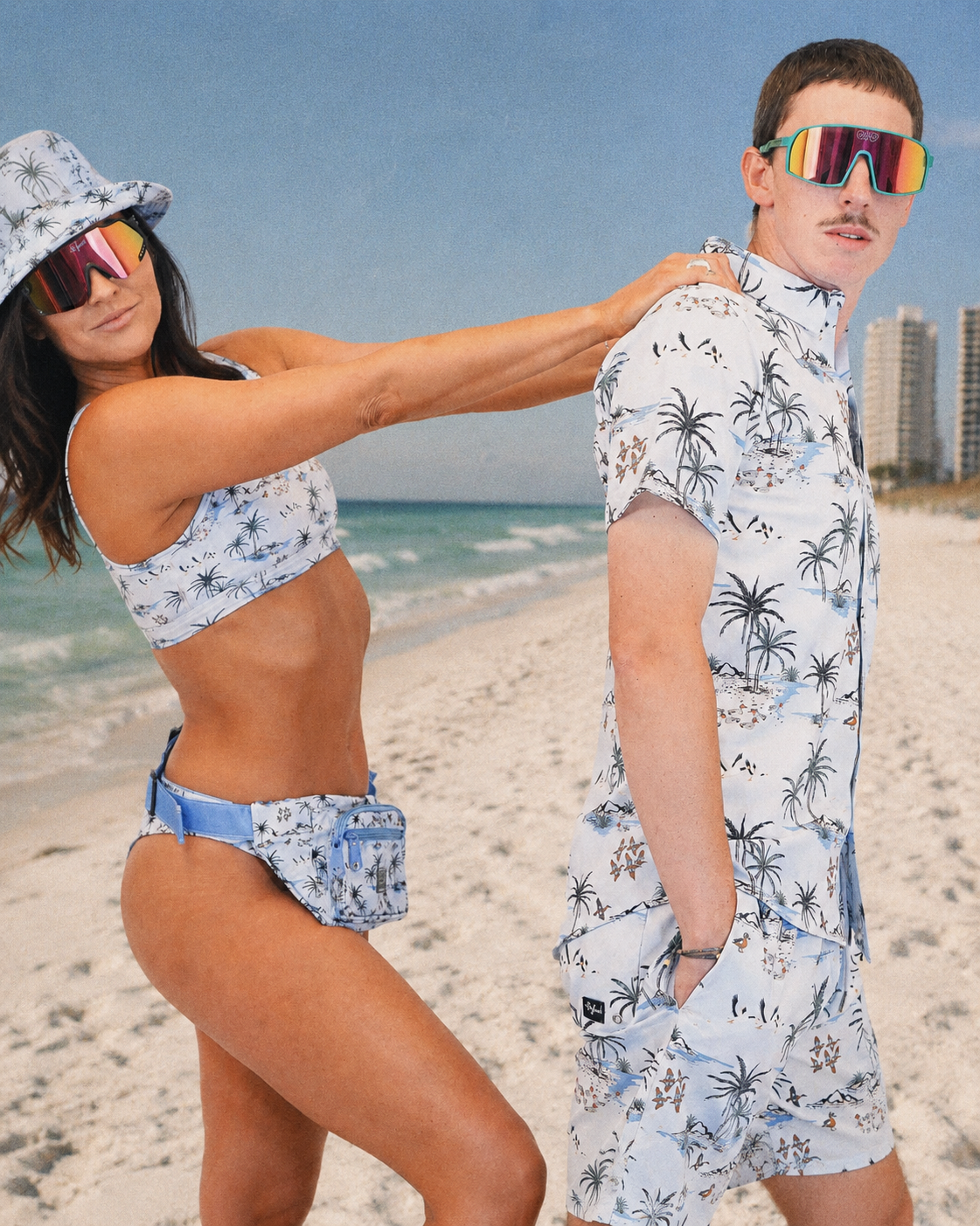 Snow Birds Stretch Shirt