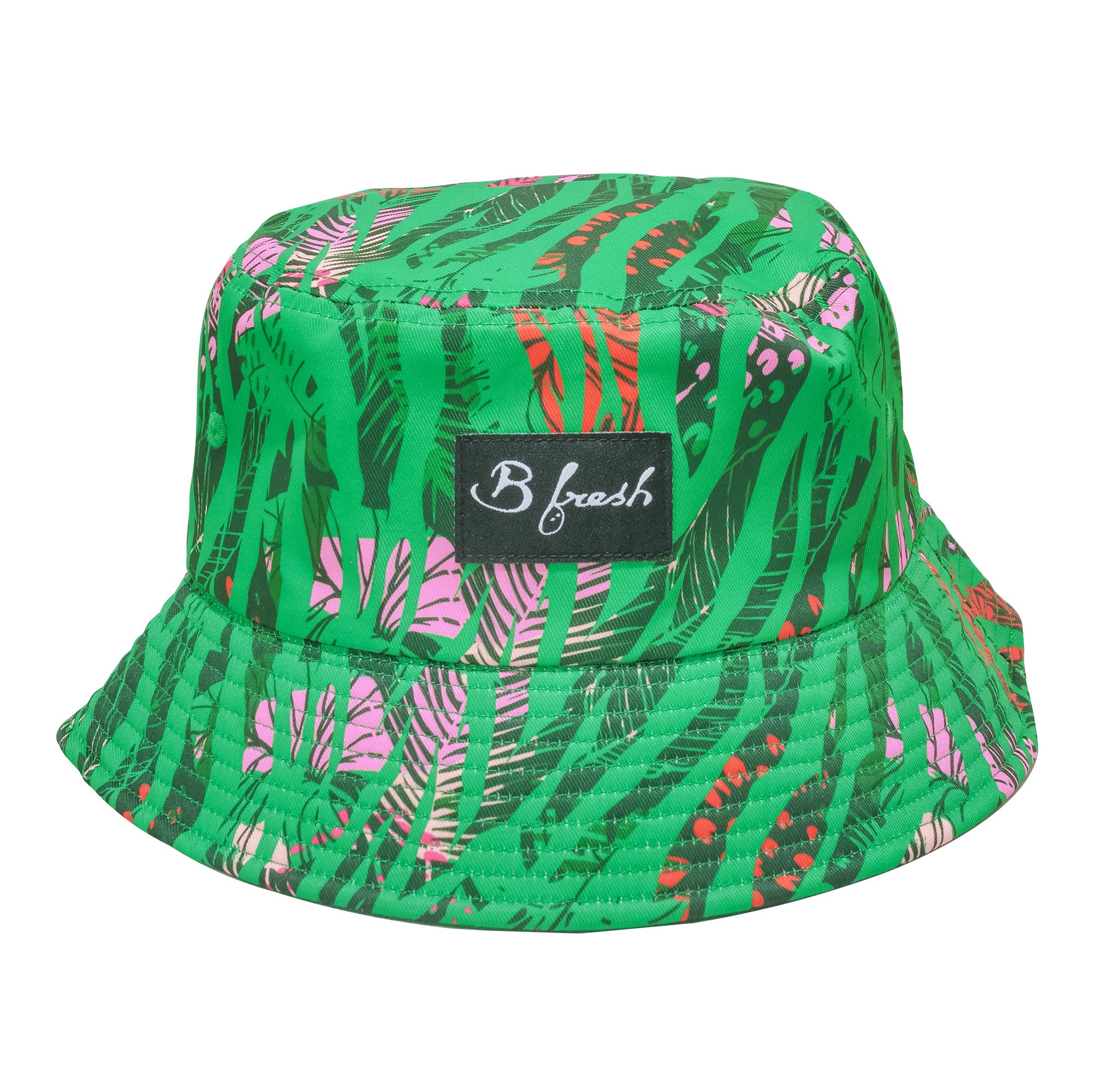 jungle print reversible bucket hat