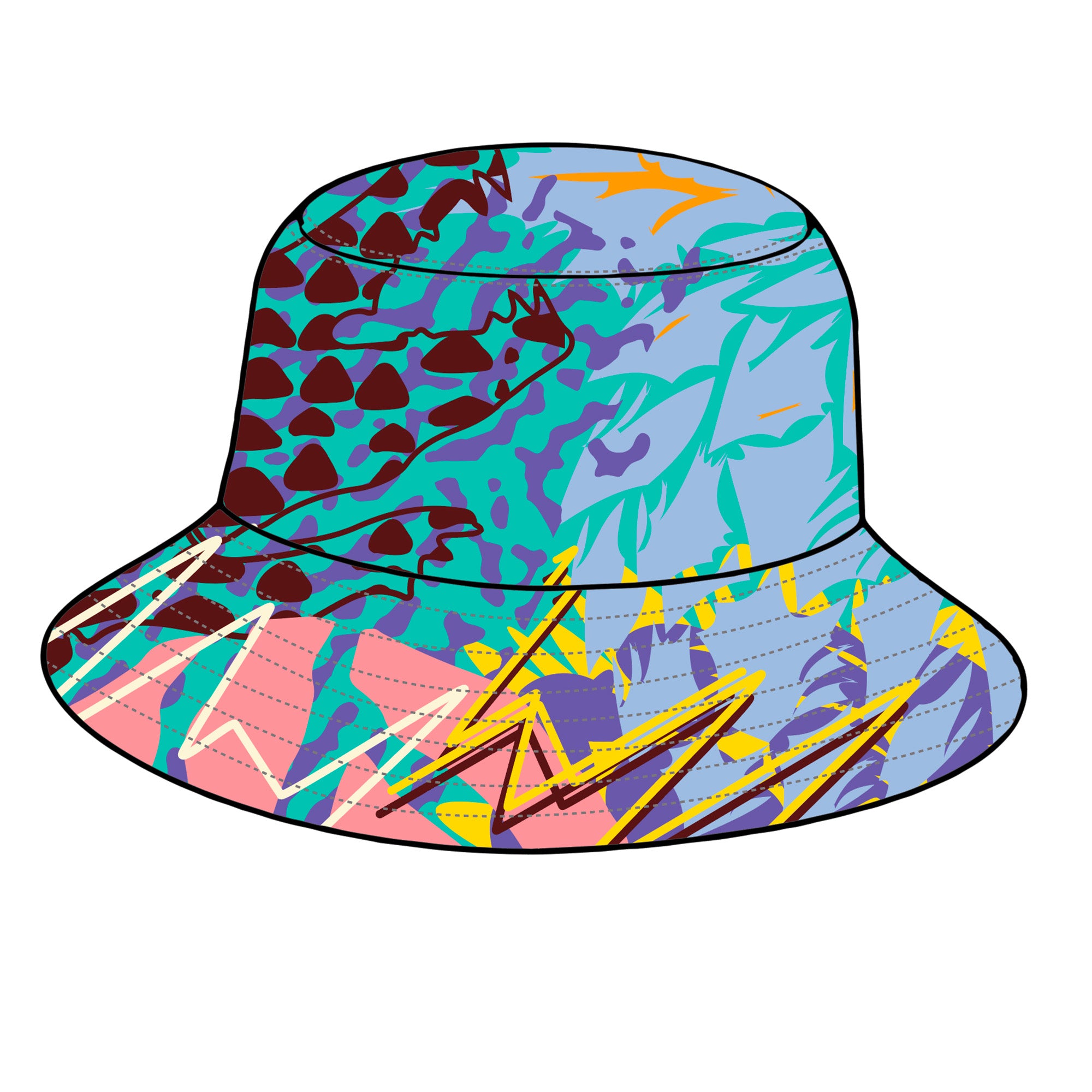 Wood Foot 2024 - Reversible Bucket Hat