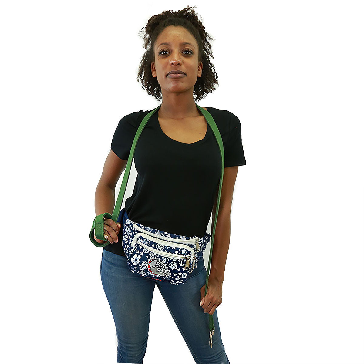 Gonzaga Bulldogs Floral Fanny Pack - B Fresh