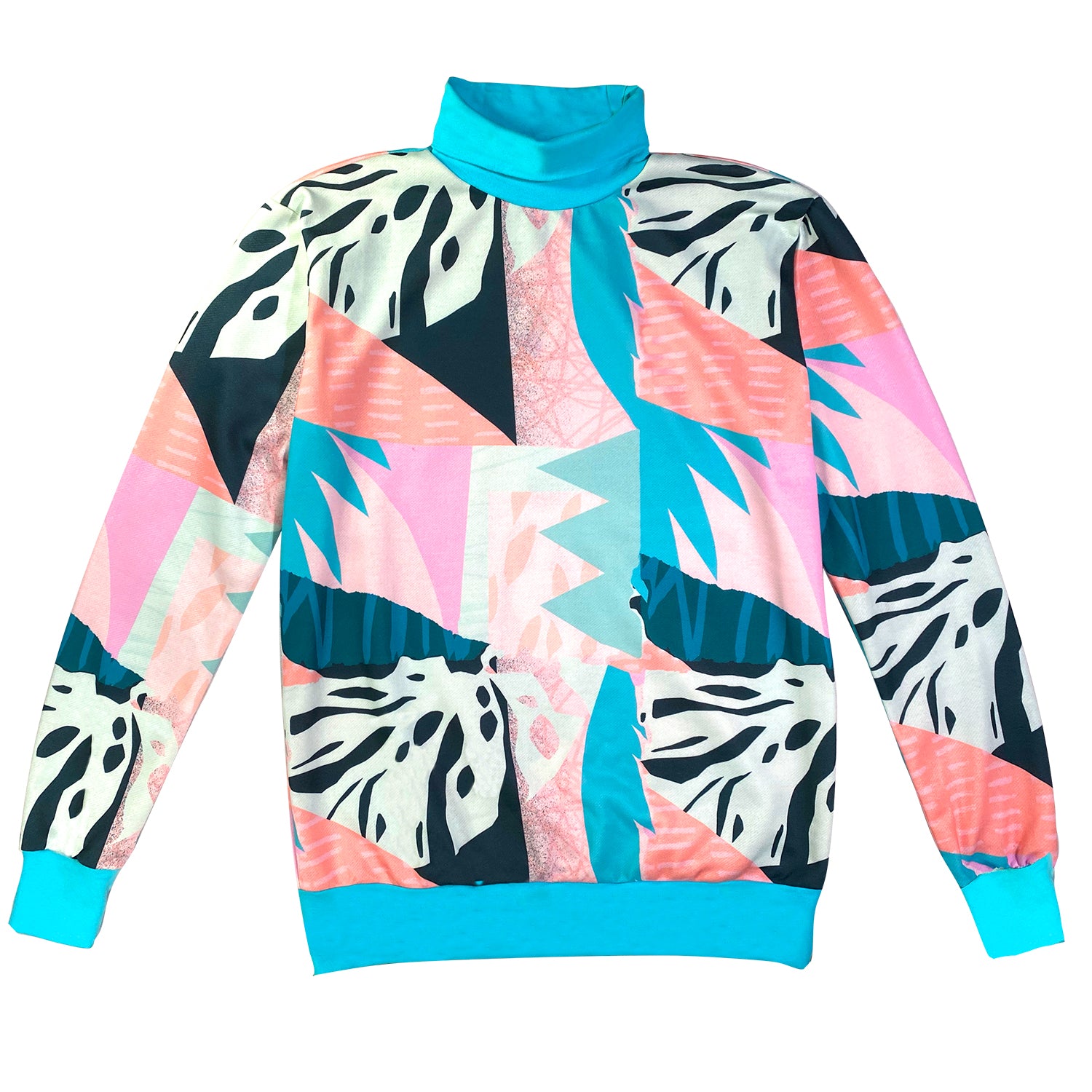 Cordial Floral Turtleneck - B Fresh Gear