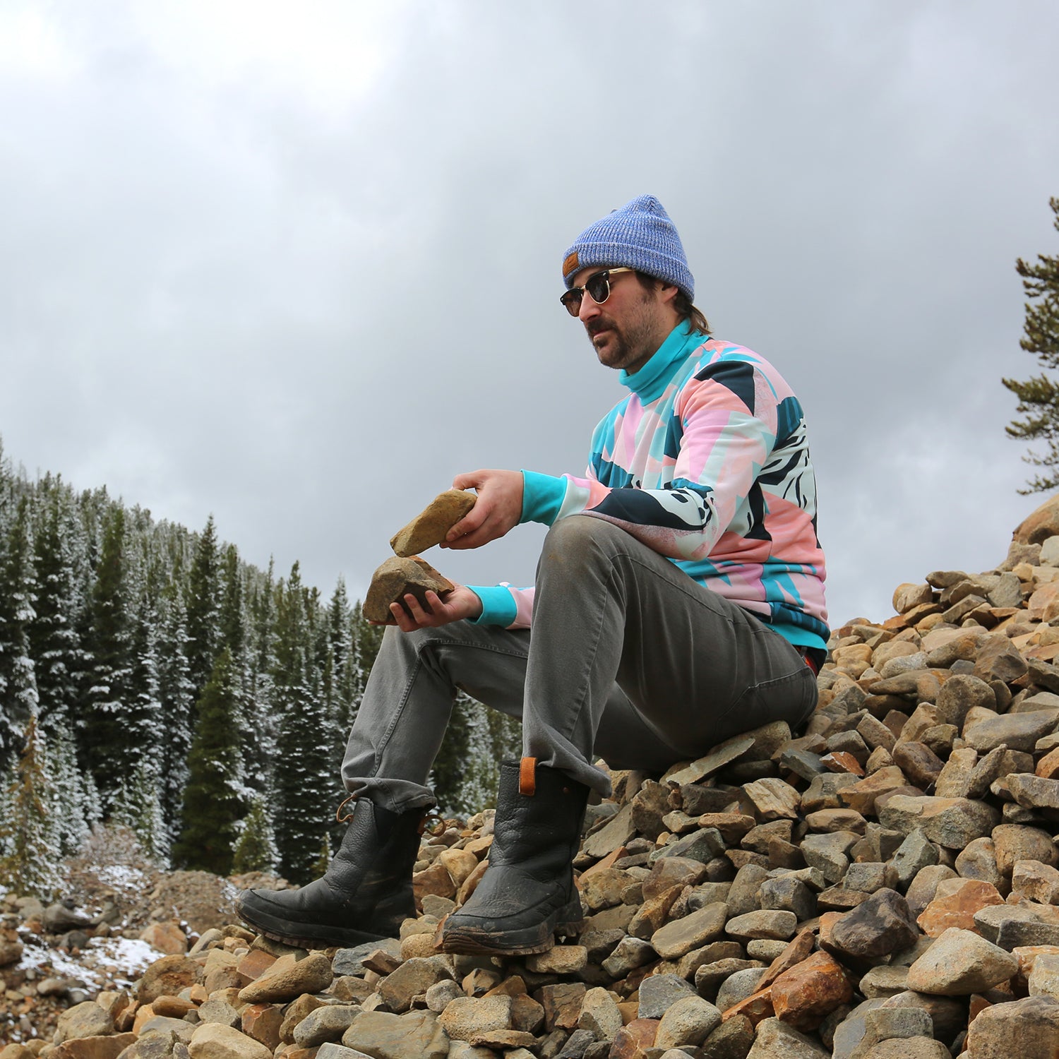 Cordial Floral Turtleneck - B Fresh Gear