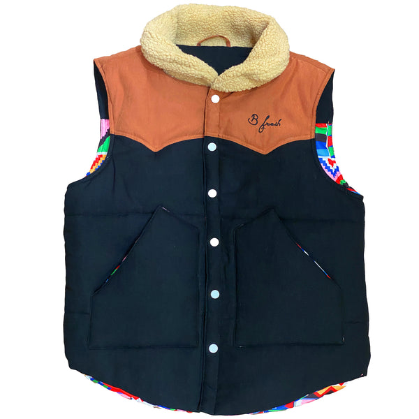 Douglass Bubble Vest-Reversible – Made In Bmore Clothing