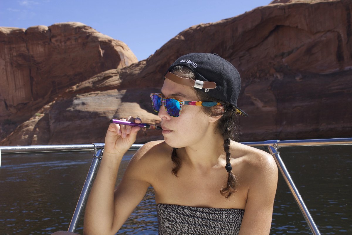 Honey Drippers - Wooden Sunglasses - Colored Skateboard - B Fresh