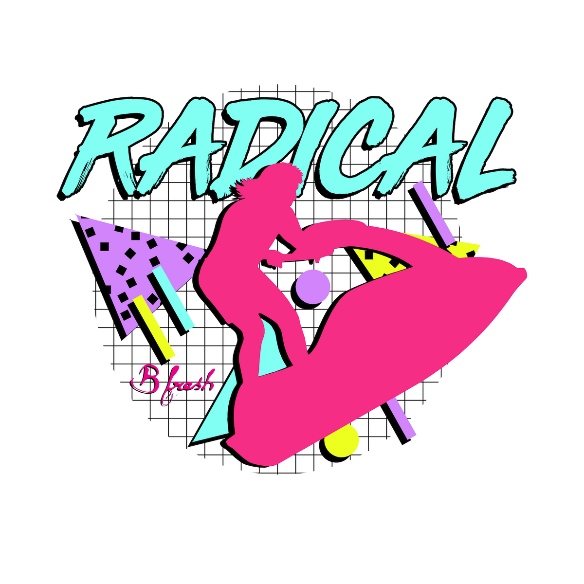 Ride the Party - Sticker