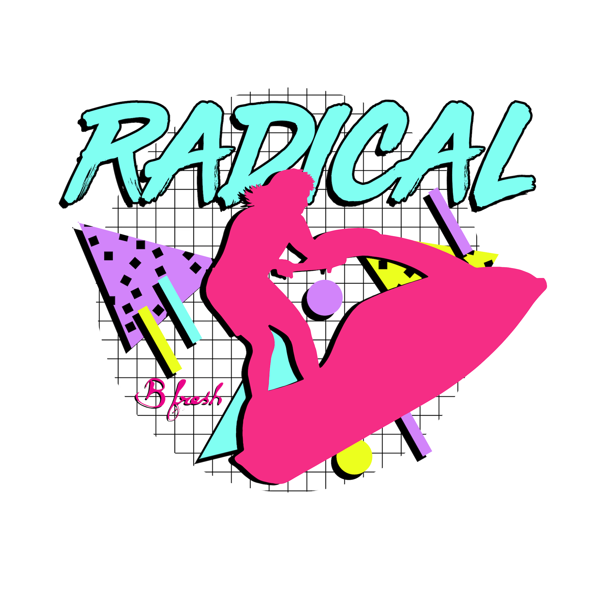 Ride the Party - Sticker