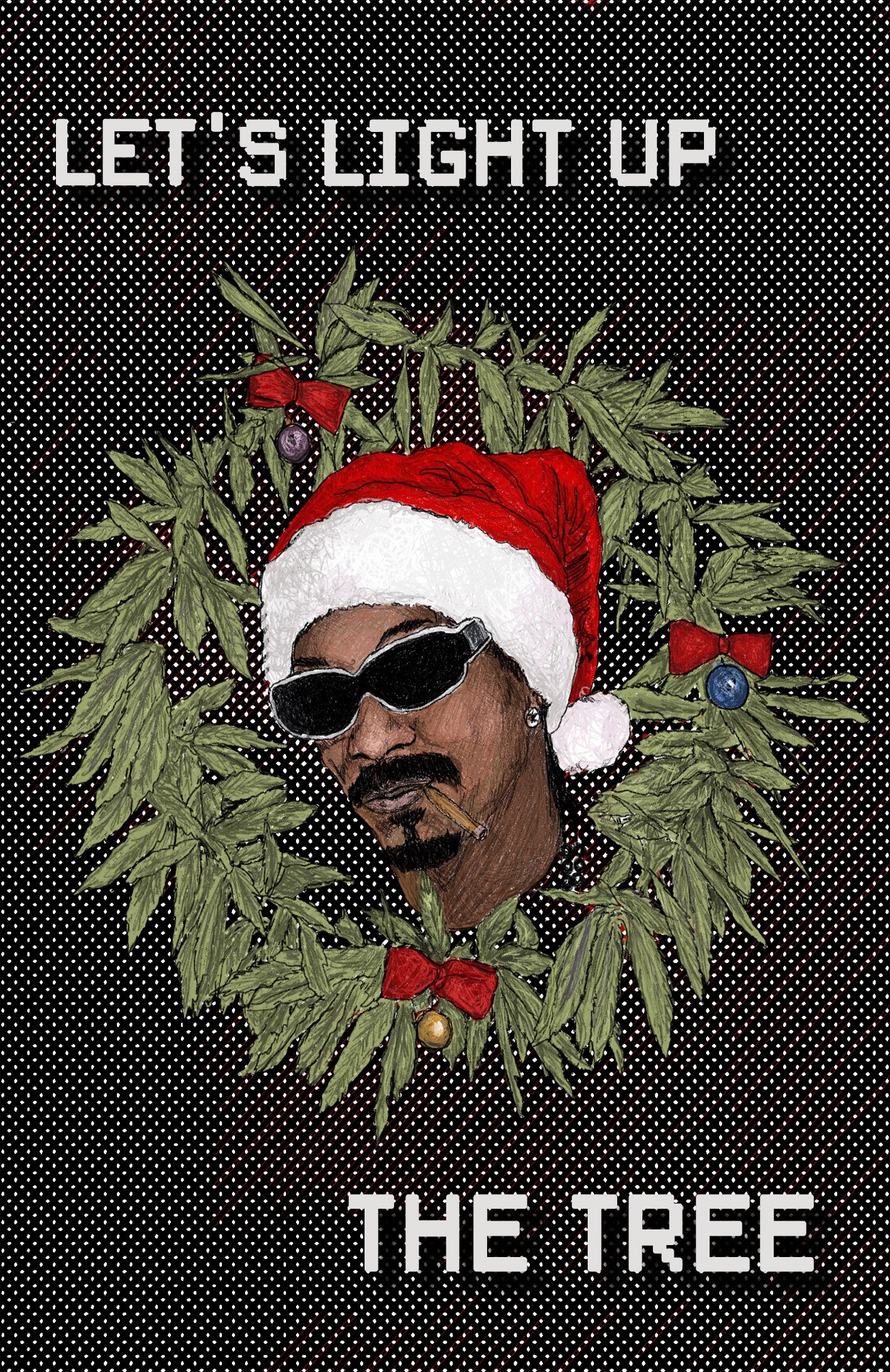 Snoop holiday card