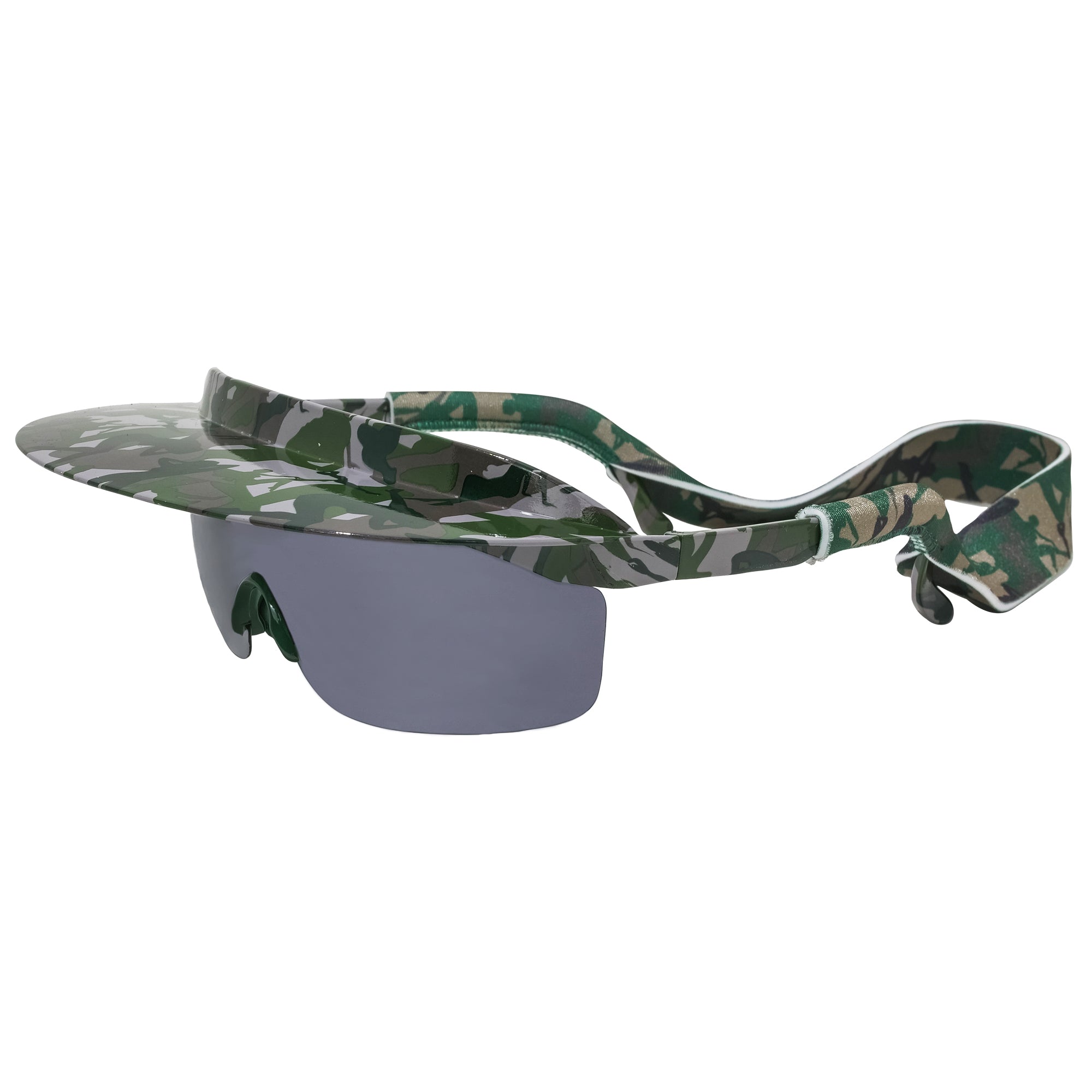 The Camo Visor Shades - Camouflage Sunglasses - B Fresh Gear