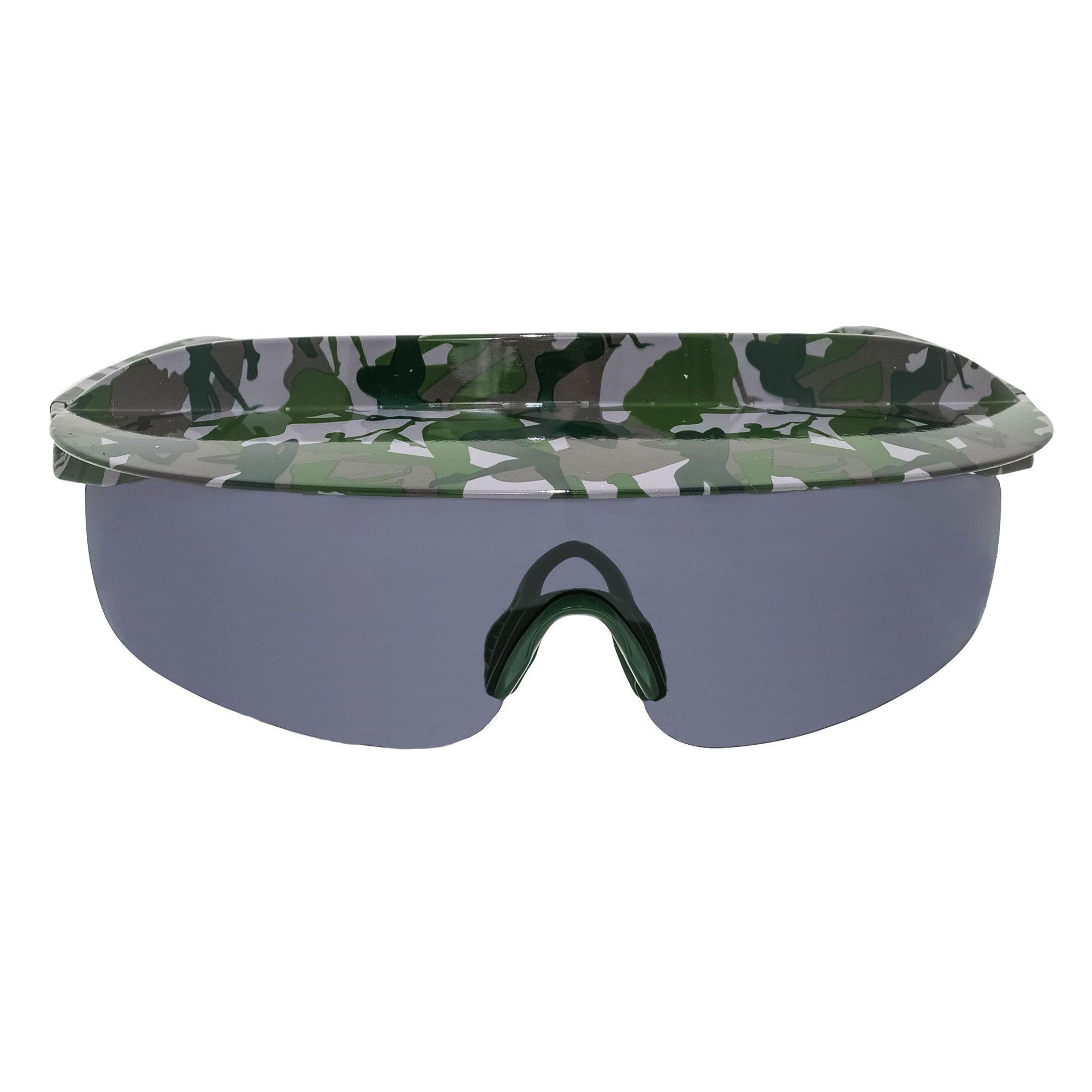 The Camo Visor Shades - Camouflage Sunglasses - B Fresh Gear