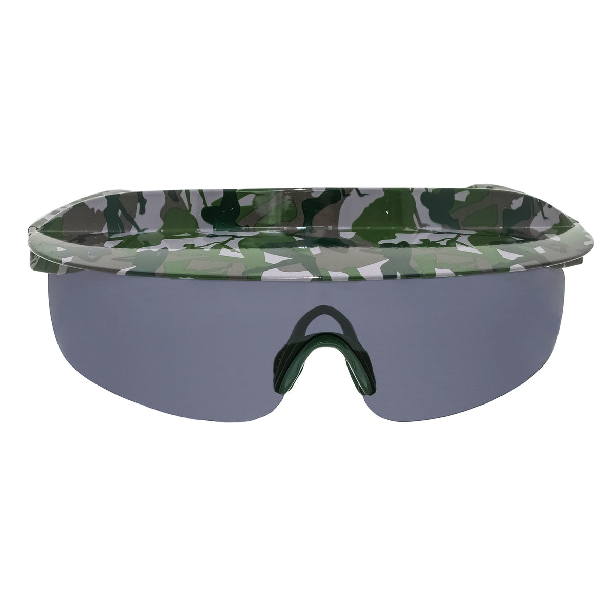 The Camo Visor Shades - Camouflage Sunglasses