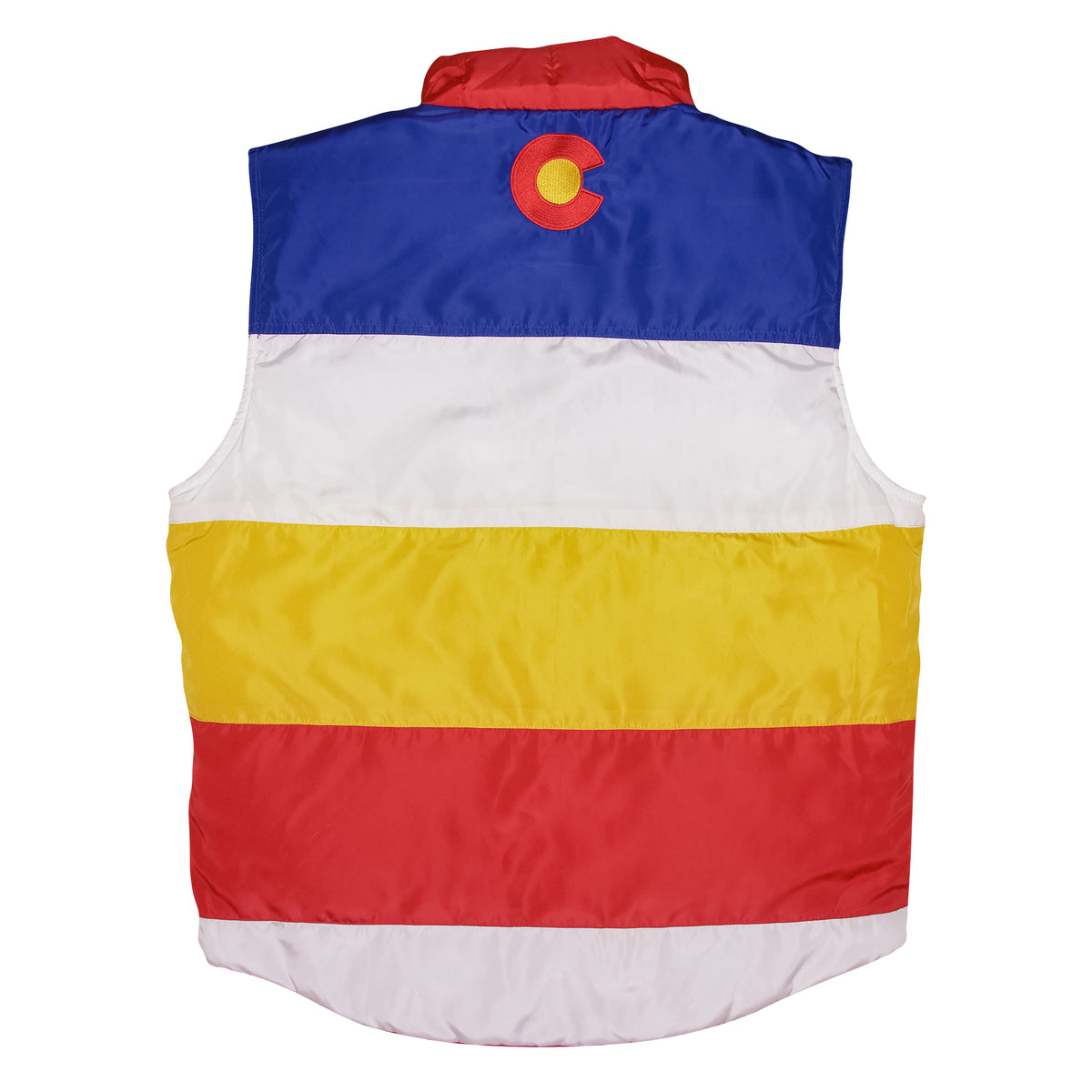 Colorado Reversible Retro Puffer Ski Vest