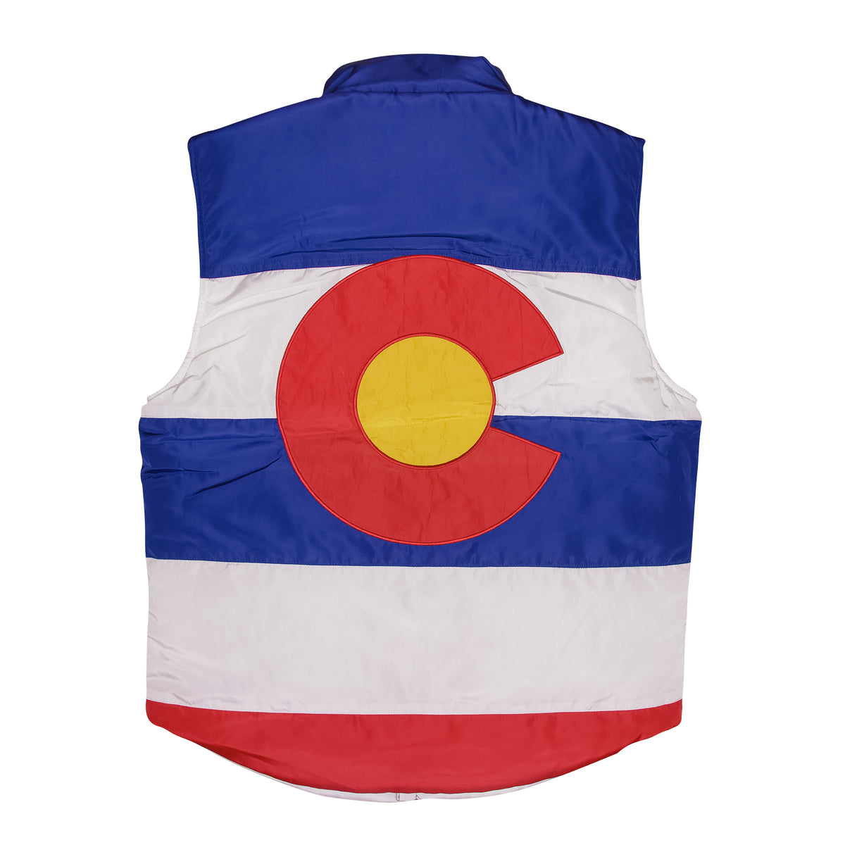 Colorado Reversible Retro Puffer Ski Vest