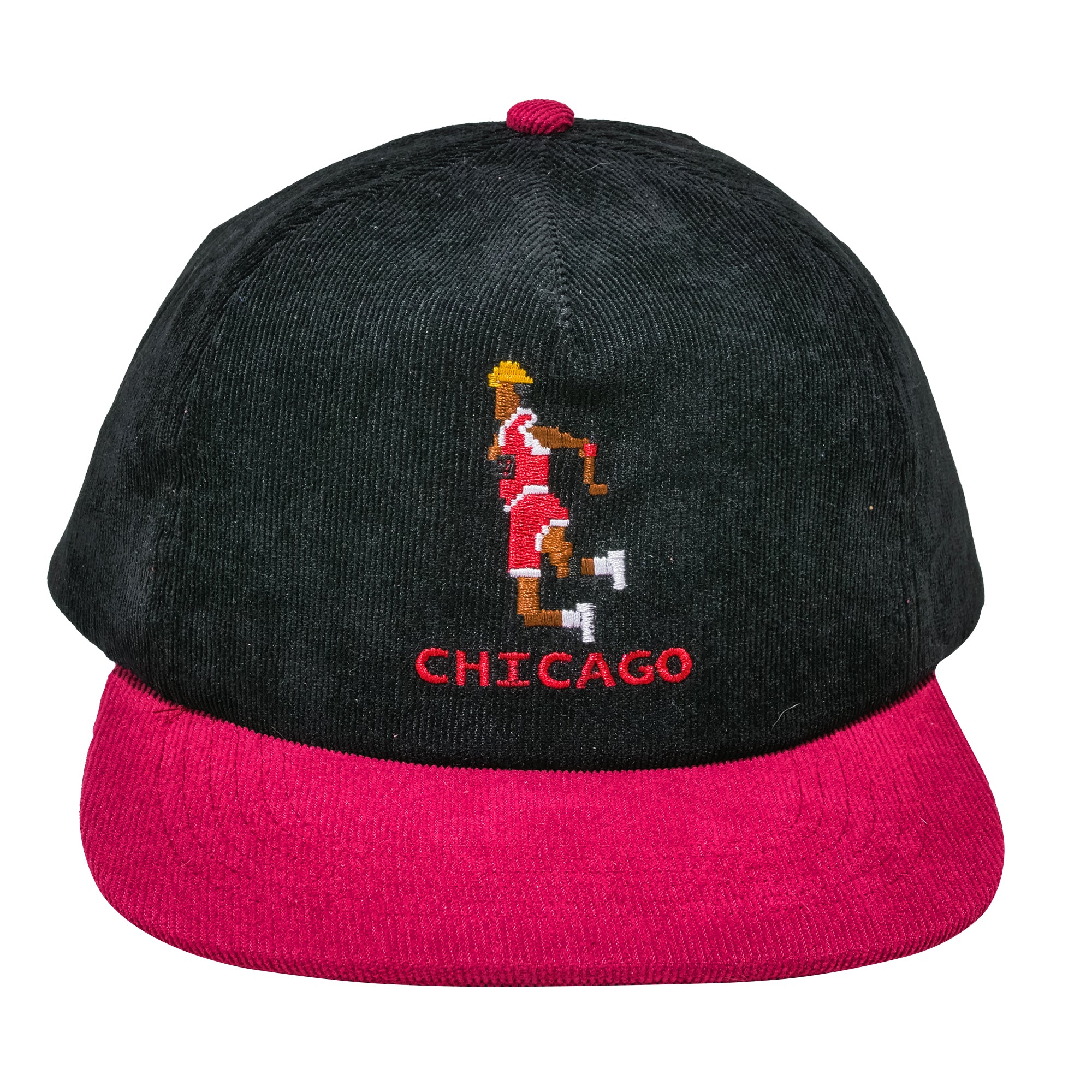 Michael Jodan Chicago Bulls 8 bit hat 