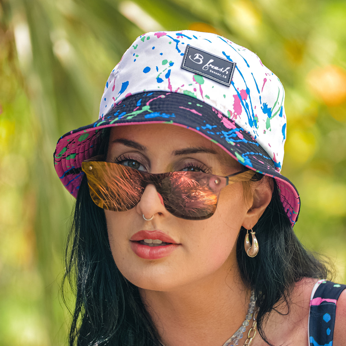 90&#39;s Splatter - Reversible Bucket Hat