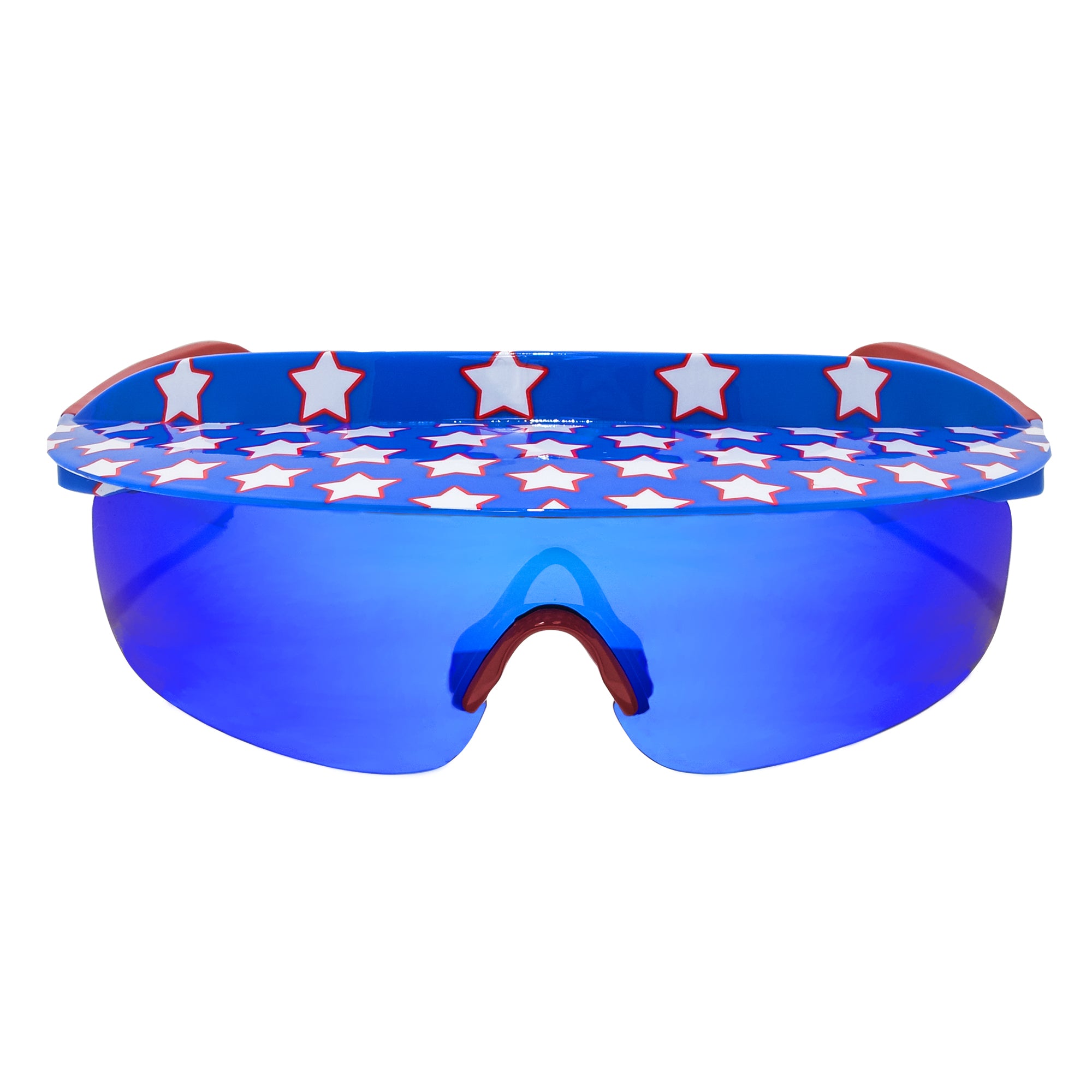 Presidential Party Visor Shades - Star Spangled Drip - B Fresh Gear