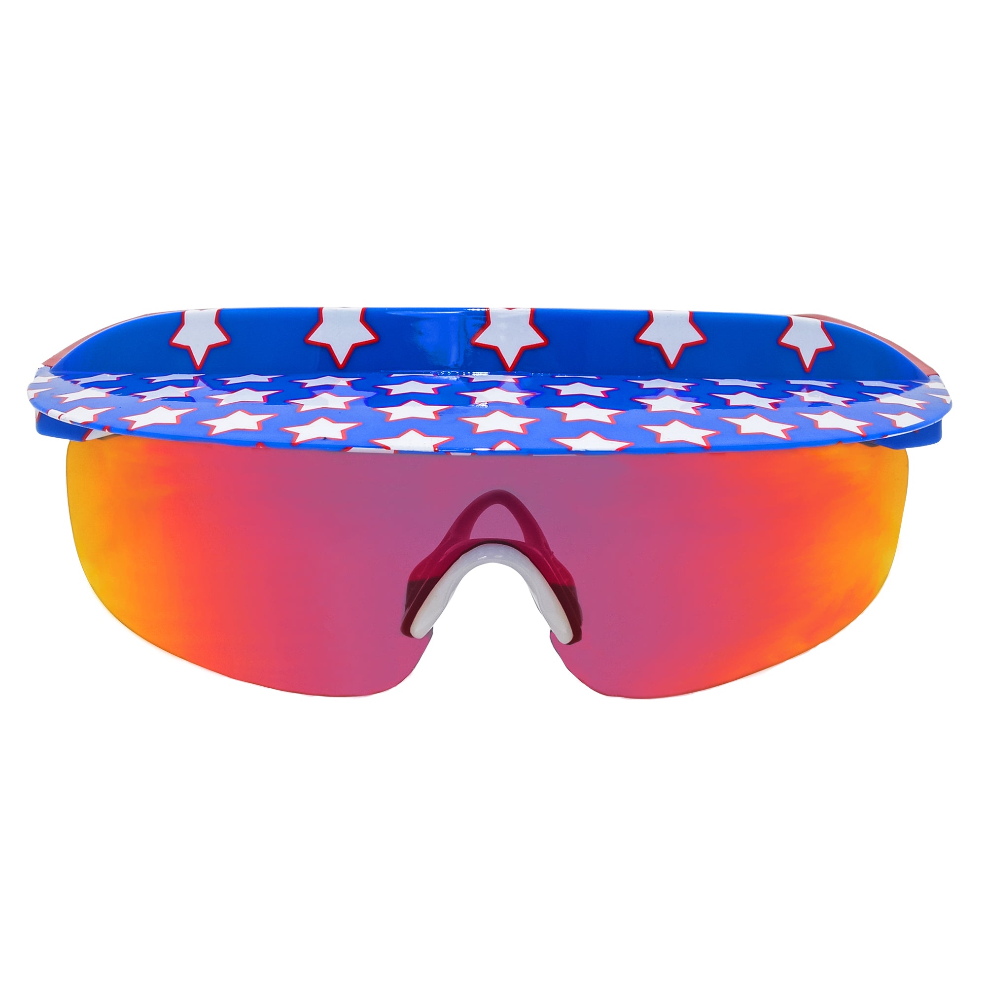 Presidential Party Visor Shades - Star Spangled Drip - B Fresh Gear