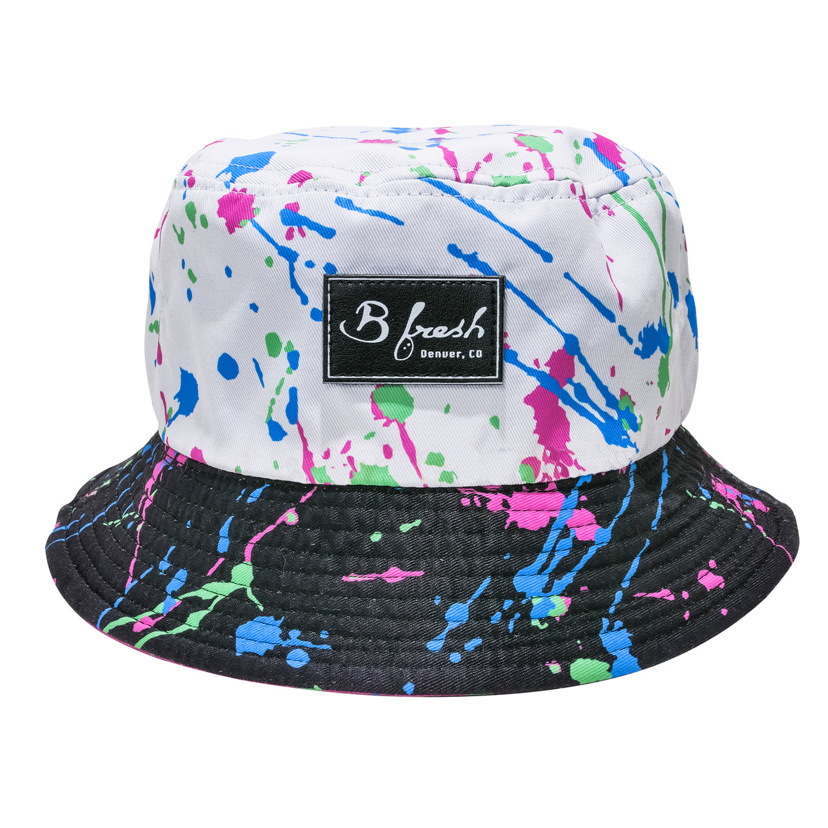 90&#39;s Splatter - Reversible Bucket Hat