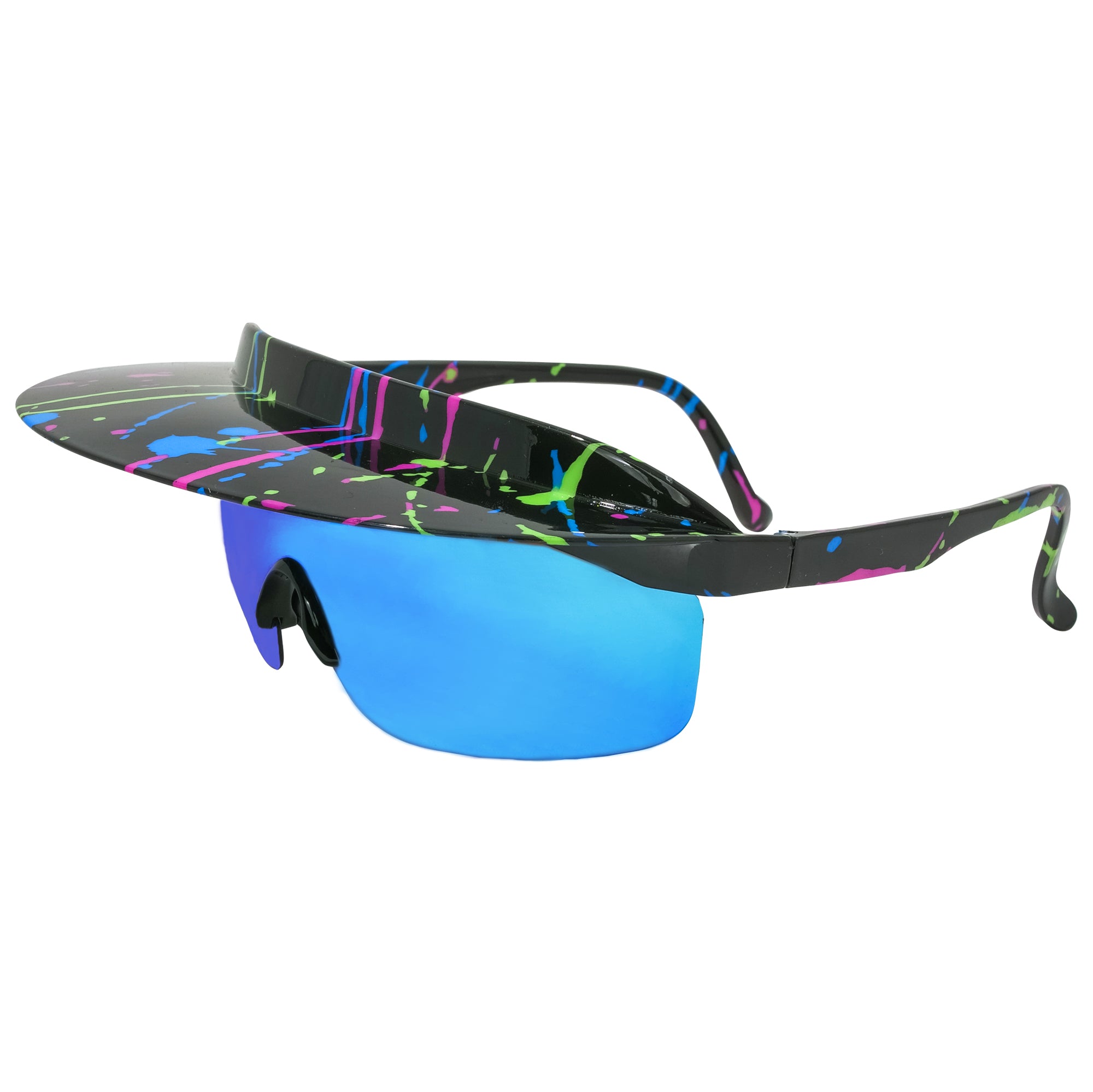 90's Splatter - Visor Shades