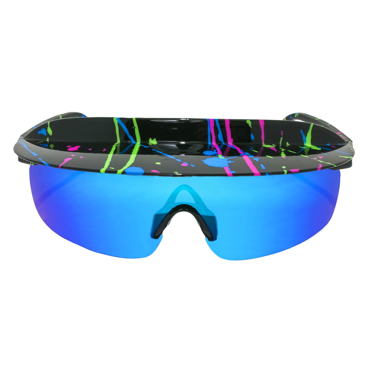 90&#39;s Splatter - Visor Shades
