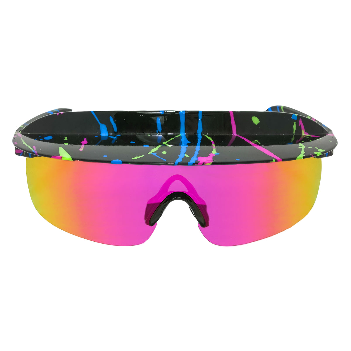 90&#39;s Splatter - Visor Shades
