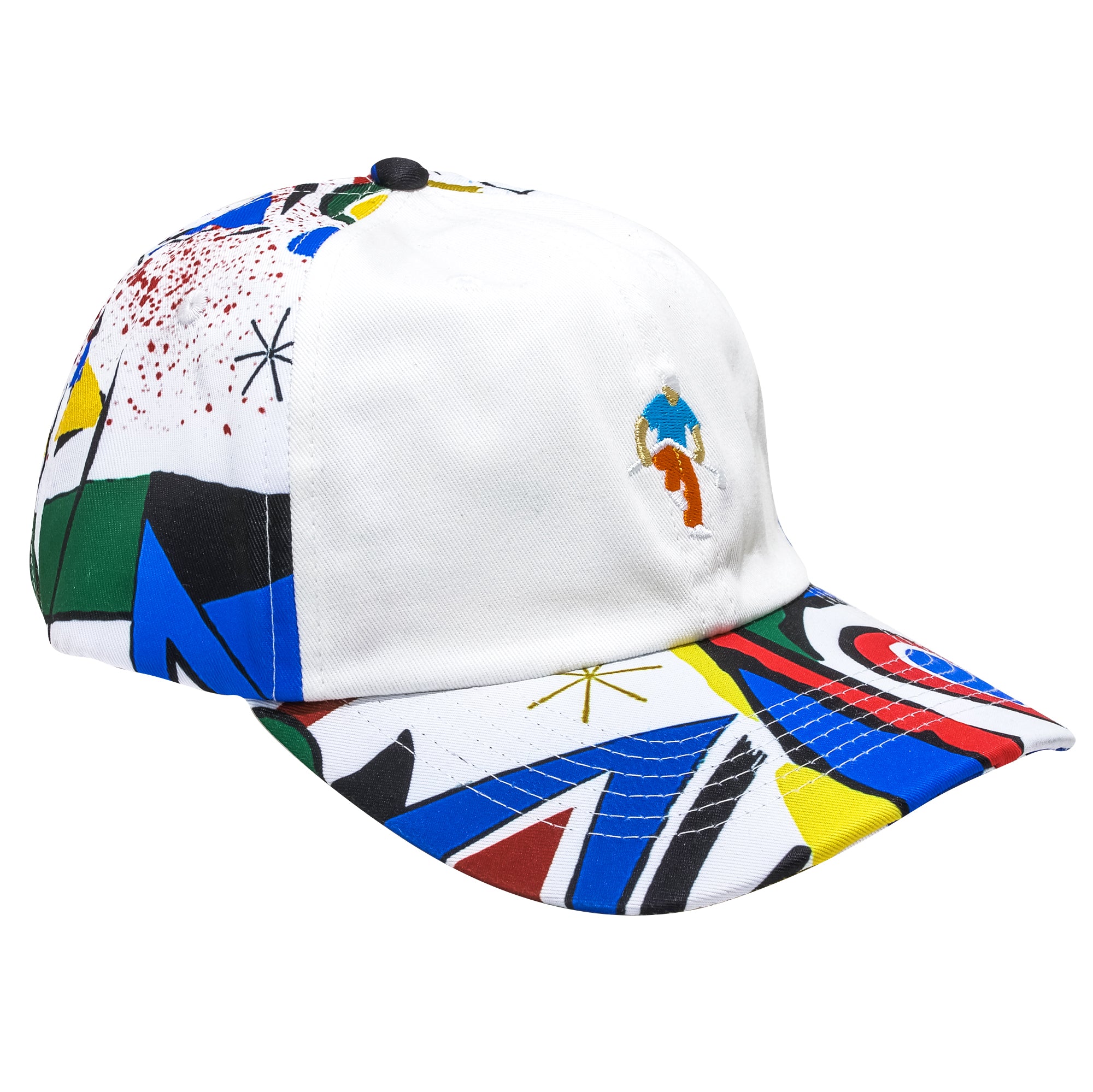 F Golf Vintage Retro 80s Golf John Daly Happy Gilmore White Blue Red Yellow Retro Design Dad Hat Golfer. B Fresh Gear.